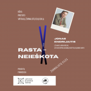 Plakato aut. Aida Vėželienė